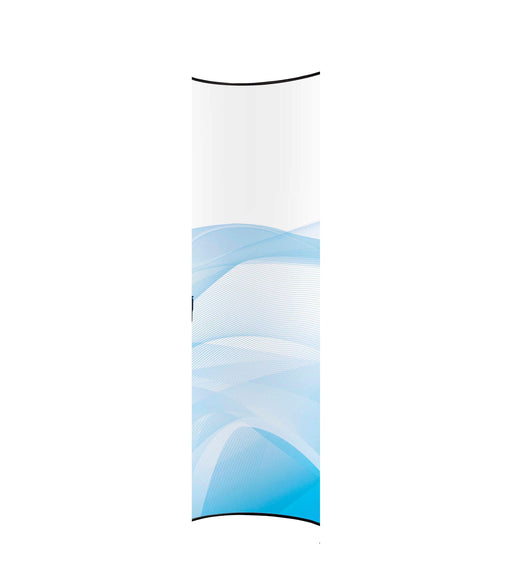 Flexi link twist banner stand graphic