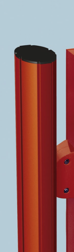 Mittelpfosten-Option für abschließbare Anschlagtafeln 75