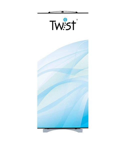 Banner stand linking display