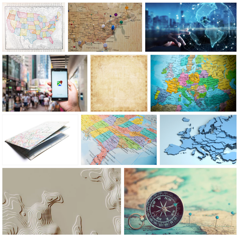 image library for photo walls