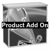 Base shelf option for CDC2 Folding Counter