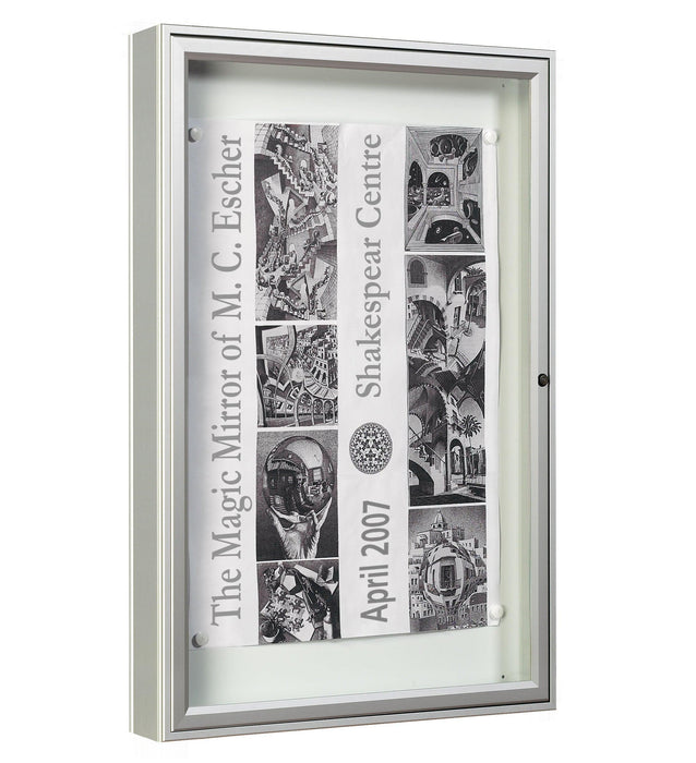 Wall Mounted notice board lockable outdoor