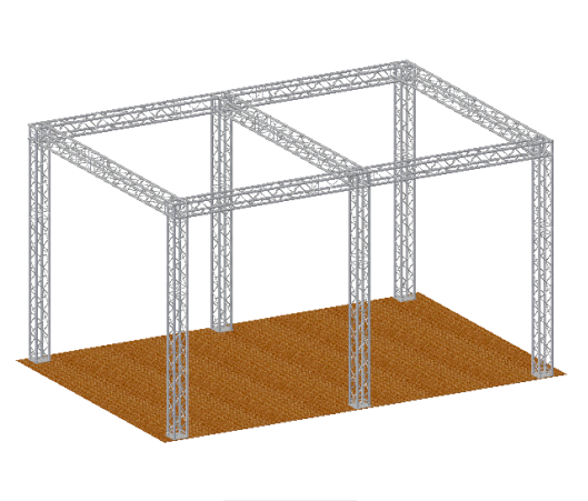 Beleuchtungstraversen-Sets Quad (3x3m - 3x6m)