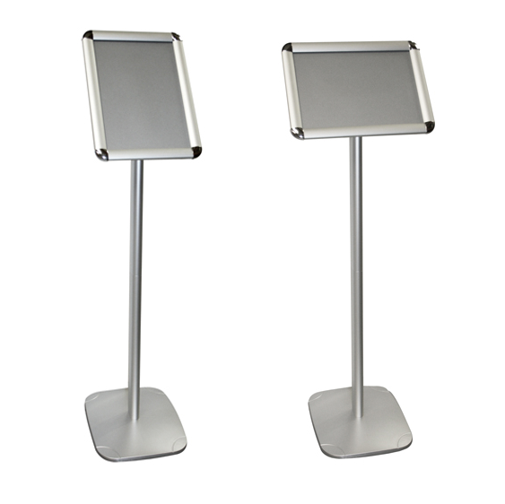 Poster Stand Floor Display Houder Snap Frame Aluminium Teken