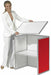 Assemble of a CDC portable exhibition counter.